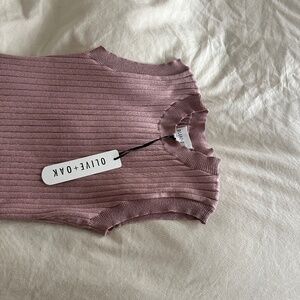 Knit calf length dress